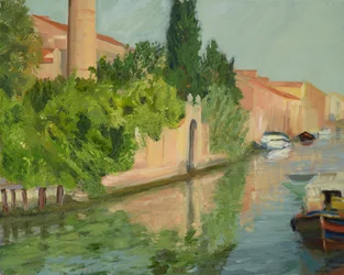 Canal Turn, Fortuny Gardens (obraz)
