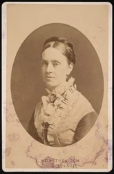 Portret lady Frances Anny Blandy Thomson, baronowej Kelvin 1837-1916, 1876.