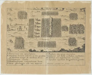 Armia włoska w marcu (grawerowanie)