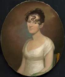 Elżbieta Washington Gamble Wirt, c. 1809-1810.