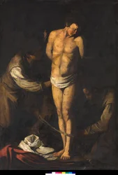 Św. Sebastian w zakrystii Canonici, ok.1768