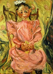 Dziewczyna w różu, 1925