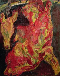 Bok wołowiny i głowy cielęcej, 1925