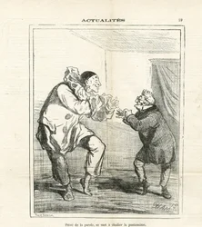 Ilustracja Chama (1819-1879) w Le Charivari