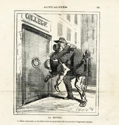 Ilustracja Chama (1819-1879) w Le Charivari