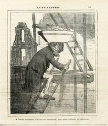Ilustracja Chama (1819-1879) w Le Charivari