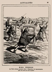 Srogi! Turcy kupują kilka prac na wystawie impresjonistów..., 1877.