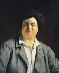 Portret Aleksandra Dumasa pere (1802-70), 1878