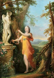 Charles André van Loo Poświęcenie dla miłości