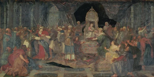 Atalia wypędzona ze świątyni, 1710