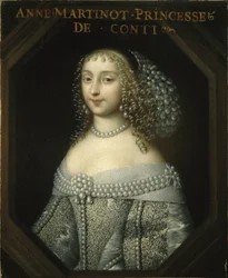 Anne Marie Martinozzi 1637-1672, księżna Conti, ok. 1665.