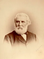 Iwan Turgieniew, rosyjski pisarz, koniec XIX wieku
