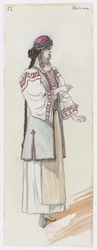 Holmès - Czarna góra - kostiumy Charles Bianchini - 22. Helena