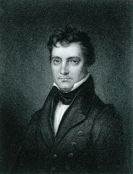 Josiah Stoddard Johnson (1784-1833) grawerowane przez Jamesa Bartona Longacre (1794-1869) (grawerowanie)