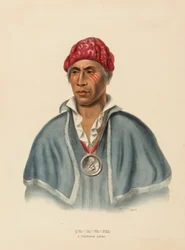 QUA-TA-WA-PLA. WÓDZ SHAWANOE z Historii plemion indiańskich Ameryki Północnej