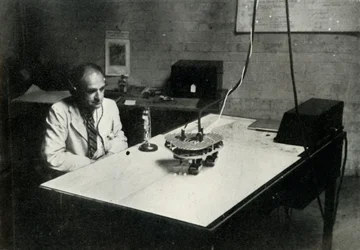 Pulpit sterowniczy w szkole szkolenia lotniczego RAF, 1941 r.