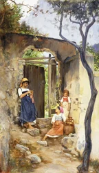 Drzwi ogrodowe, 1906-1907