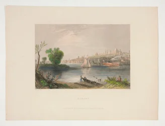 Albany, ilustracja dla Nathaniela Parkera Willisa
