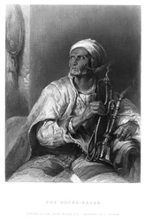 Hooka-Badar, ok. 1820-1850.