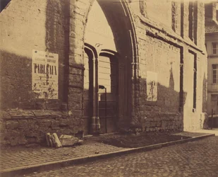[Wrota Predikheevenkerk, Gandawa, Belgia], ok. 201 1858.