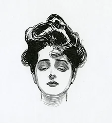 Dziewczyna Gibsona, ok. 1902 r.