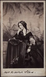 Portret Harriet Beecher Stowe 1811-1896, ok. 1860.