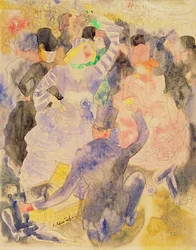 Rysunek dla Zolasa Nany, 1915-16