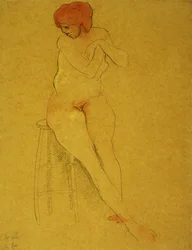 Siedząc nago