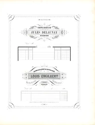 Ozdobny papier firmowy dla drukarni i sklepu z narzędziami (druk)