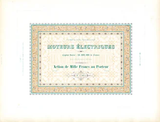 Świadectwo udziałowe "Silniki elektryczne" (wydrukować)