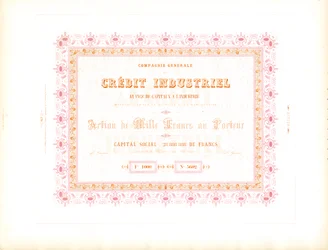 Świadectwo udziałowe "Kredyt Przemysłowy" (wydrukować)