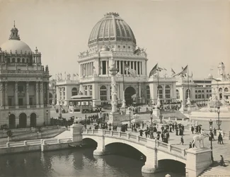 Budynek administracyjny na Światowej Wystawie Kolumbijskiej, Chicago, 1893