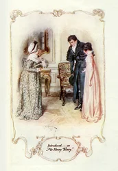 Przedstawiony... jako pan Henry Tilney, 1907 (ilustracja)