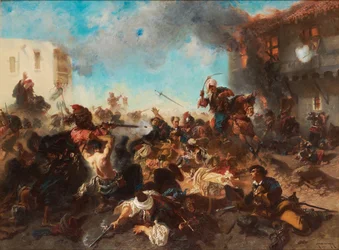Potyczka w Bender Kalabaliken i Bender, 1877