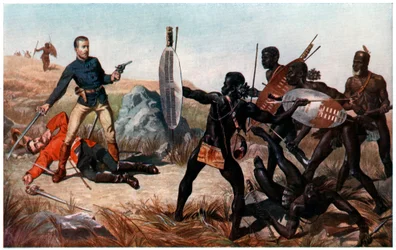 Incydent w bitwie pod Isandlwana, wojna anglo-zuluska, 22 stycznia 1879 r