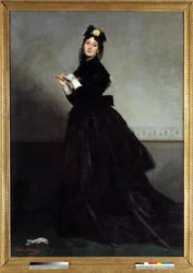 Dama w rękawiczce, obraz Émile
