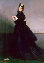 Kobieta w rękawiczce, 1869