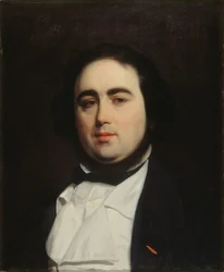Portret pisarza Julesa Janina 1804-1874, ok. 1839.