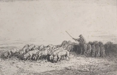 Stado świń, 1850.