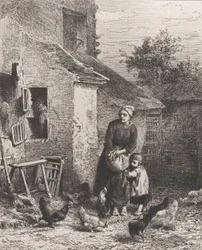 Narożnik dziedzińca, 1864 r.