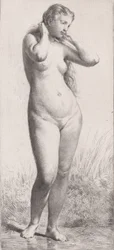 Młoda kobieta w wannie, 1866.