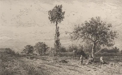 Krajobraz, 1864.
