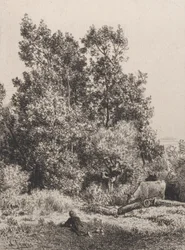 Krajobraz, 1864.