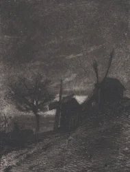 Młyny na Montmartre, 1846.