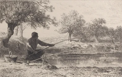 Łowienie na przynętę, 1864.