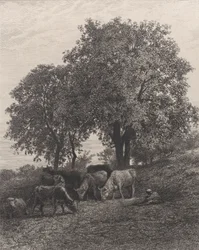 Odpoczynek, 1864.
