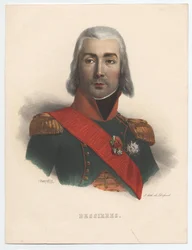 Portret Jean-Baptiste Bessières 1768-1813, marszałek Francji, 1835