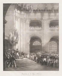 Formacja Legii Honorowej, początek XIX wiek (lito)