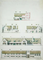 Proponowany dom w Higham Woodford, Essex dla lady Henry Somerset