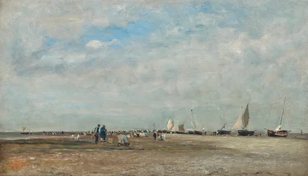Zbieracze skorupiaków, Trouville
